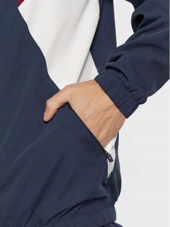 BLUZA MĘSKA BEZ KAPTURA ELLESSE ROZPINANA NONNO TRACK TOP NAVY  KOLOR NIEBIESKI 5/6