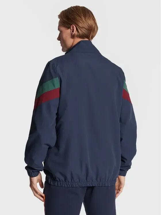 BLUZA MĘSKA BEZ KAPTURA ELLESSE ROZPINANA NONNO TRACK TOP NAVY  KOLOR NIEBIESKI 3/6