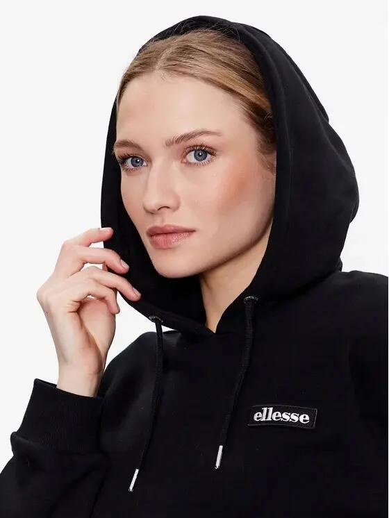 ELLESSE BLUZA DAMSKA Z KAPTUREM SPORTOWA KOLOR CZARNY 4/6