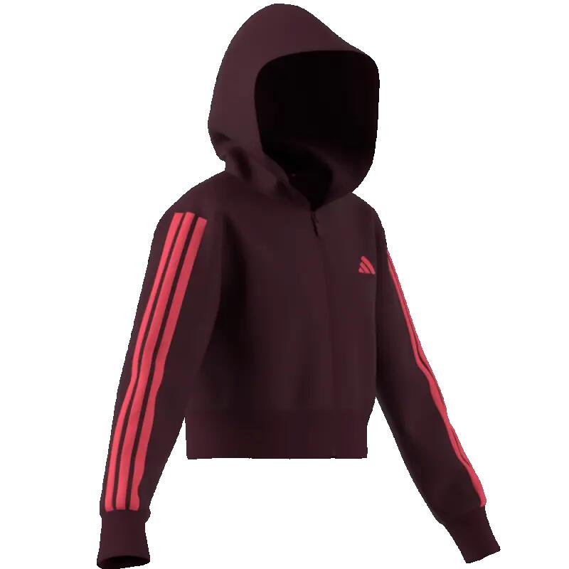 Sweat Adidas Sport Jg 3S Ft Fz Cro Enfant 3/5