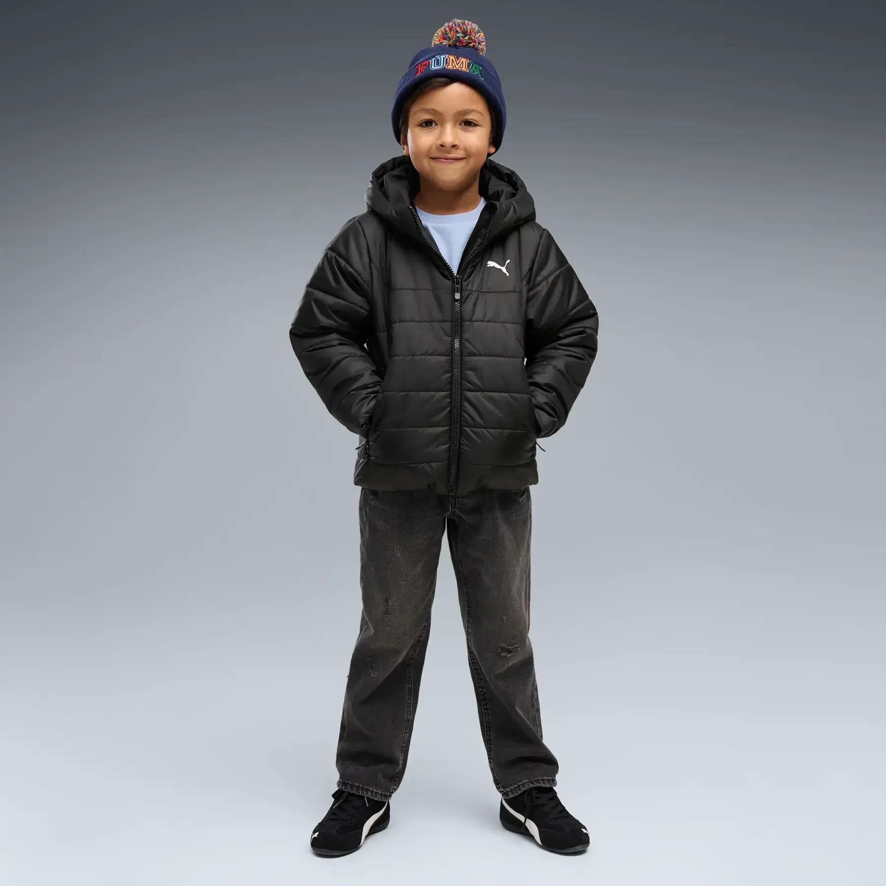 Kinder Daunenjacke Puma Cat Logo 5/6