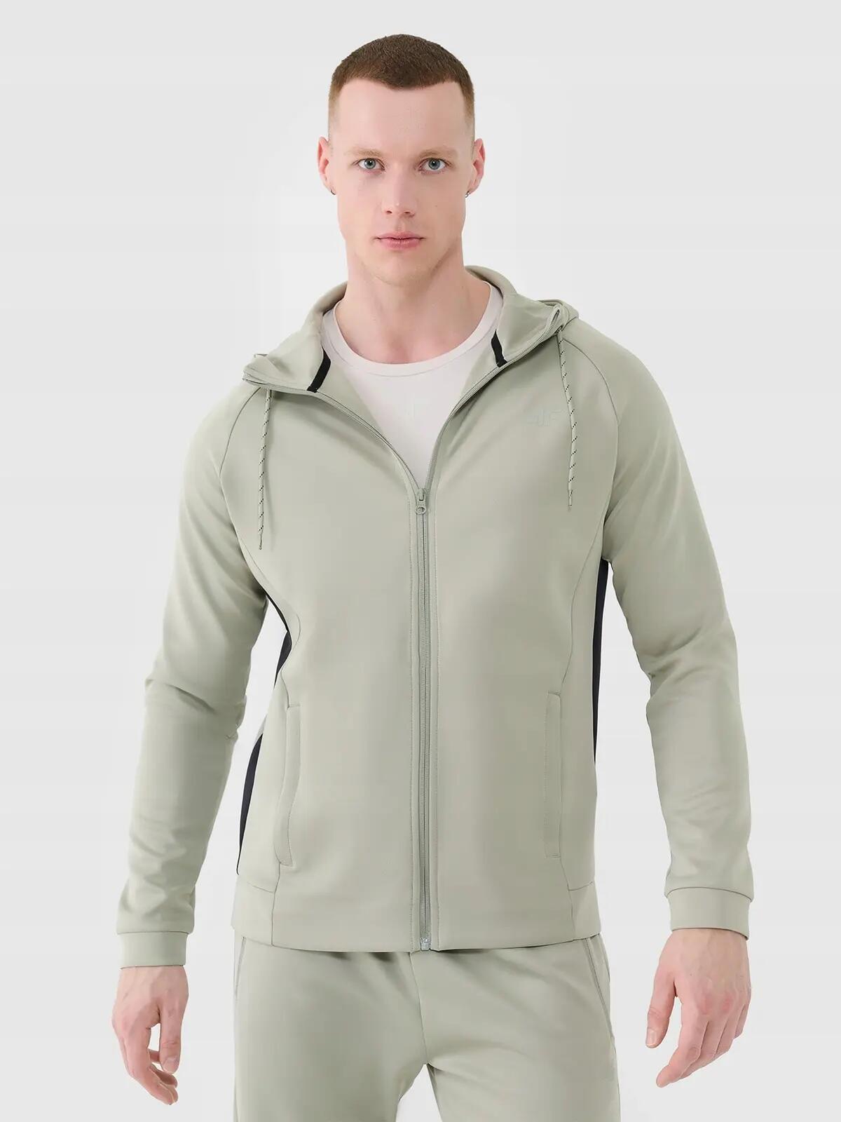 BLUZA TRENINGOWA 4F MĘSKA SZYBKOSCHNĄCA S M513 KOLOR WIELO KOLOROWY