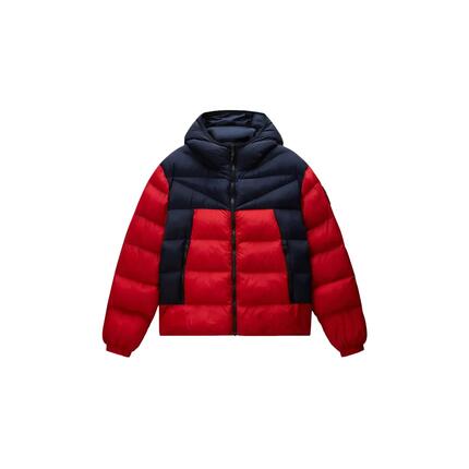 doudoune duvet A-MOLVENO HOOD HOMME noir