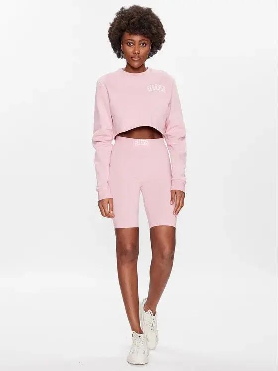 ELLESSE BLUZA DAMSKA BLUZKA TOP CROP KOLOR RÓŻOWY 5/6