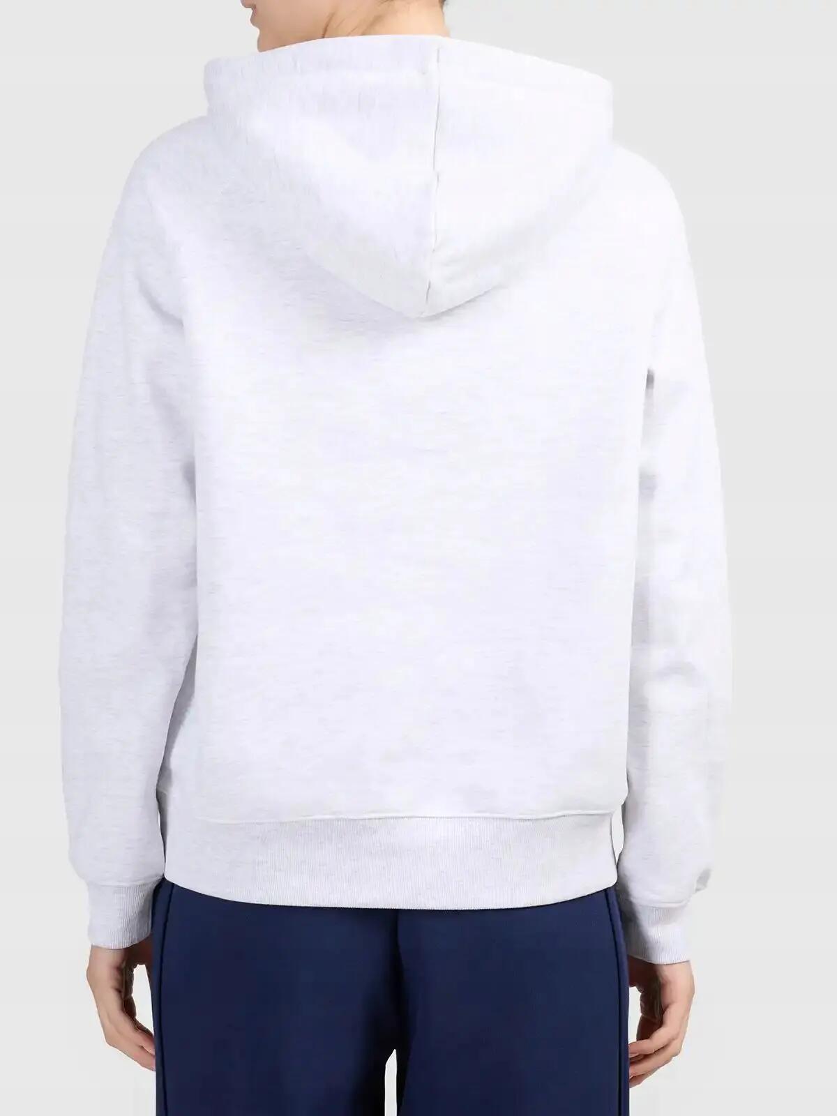 BLUZA DAMSKA 4F SPORTOWA Z KAPTUREM NIEROZPINANA XS SZARA KOLOR SZARY 3/4