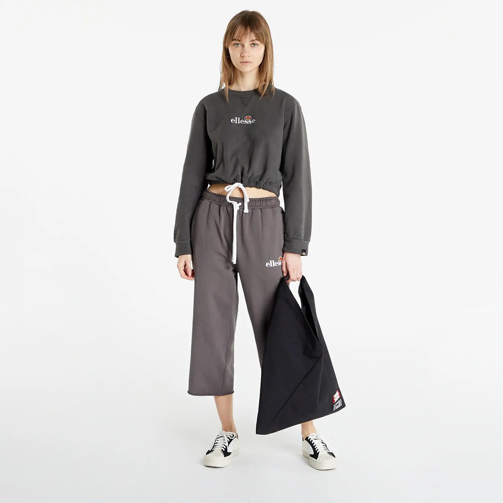 ELLESSE BLUZA DAMSKA BEZ KAPTURA SPORTOWA KOLOR SZARY 4/5