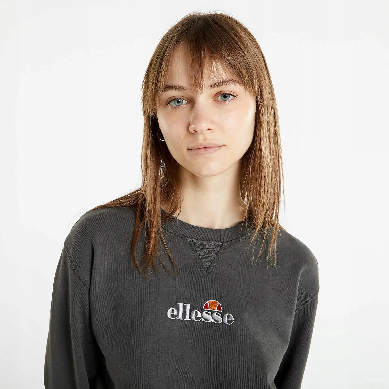 ELLESSE BLUZA DAMSKA BEZ KAPTURA SPORTOWA KOLOR SZARY 3/5