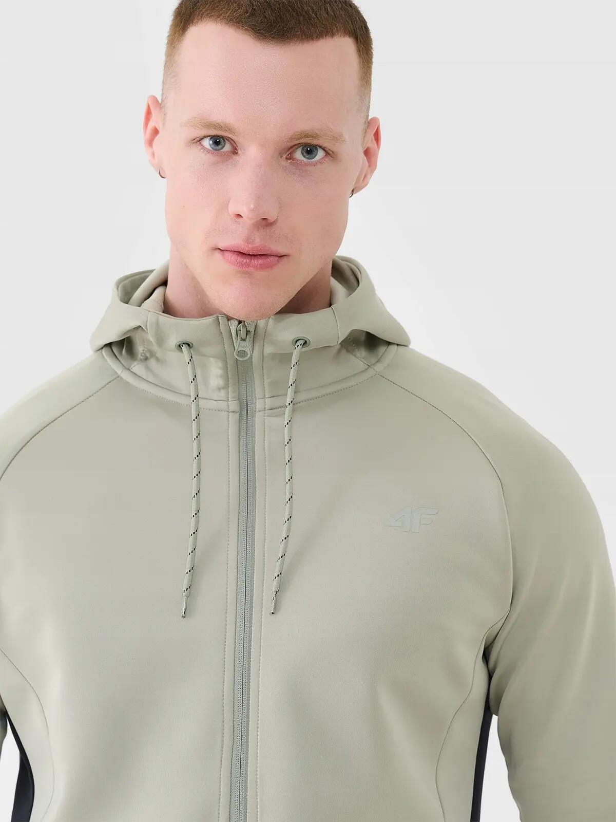 BLUZA TRENINGOWA 4F MĘSKA SZYBKOSCHNĄCA XL M513  KOLOR WIELO KOLOROWY 5/8