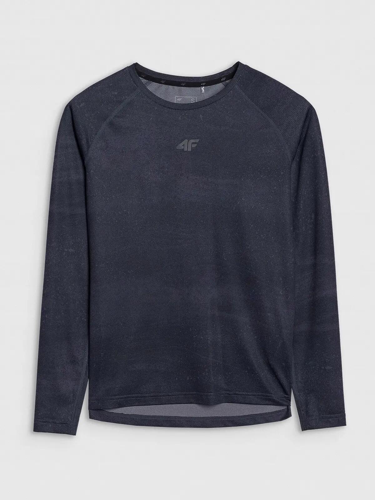 LONGSLEEVE DAMSKI 4F TRENINGOWY SZYBKOSCHNĄCY NA ROWER  KOLOR CZARNY 9/12