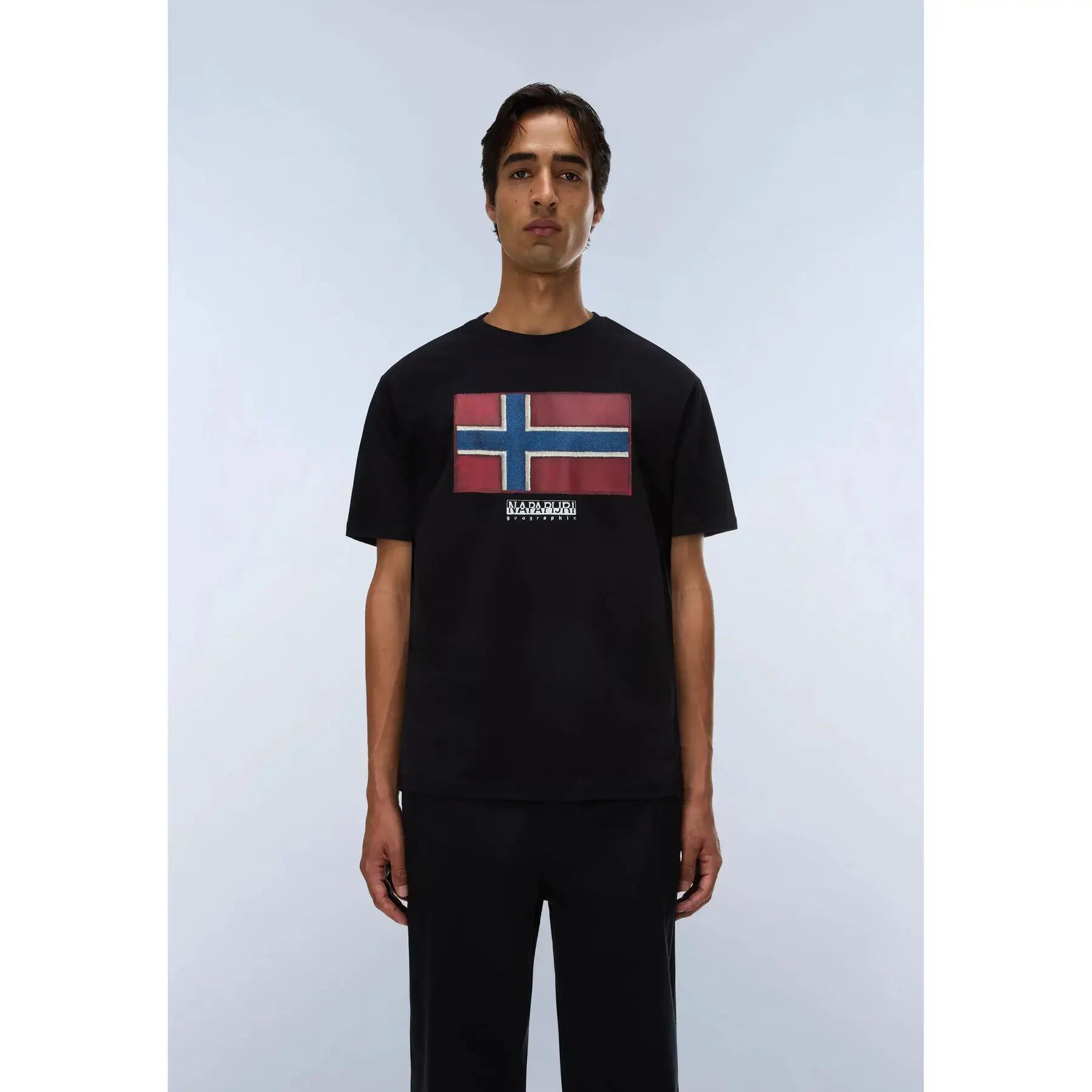 T-shirt Napapijri S-Flag Tiki 7/7