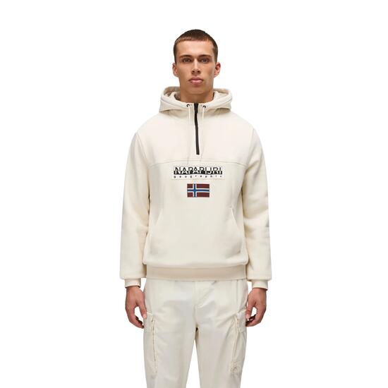 Sweatshirt à capuche 1/2 zip Napapijri Burgee 2,0