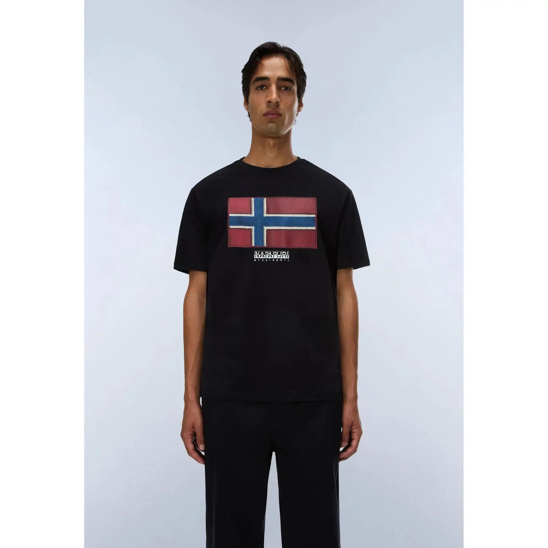 T-shirt Napapijri S-Flag Tiki 3/7