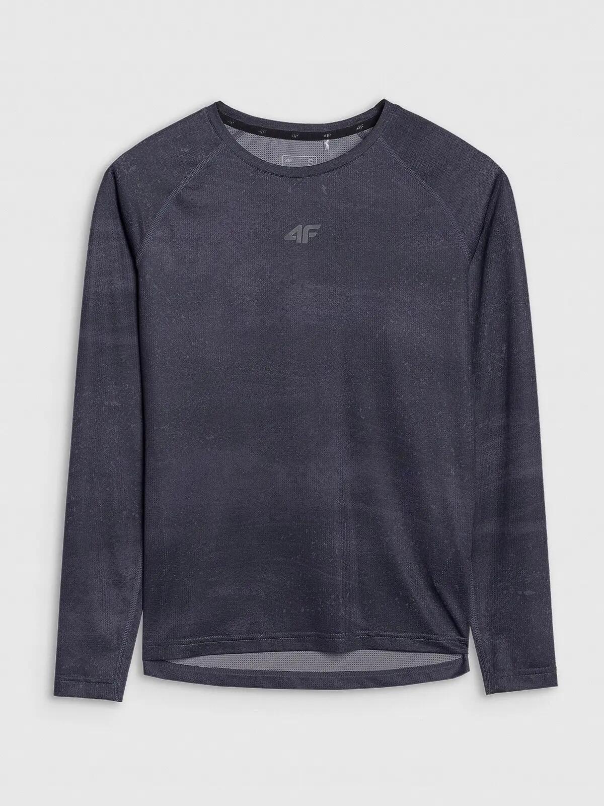 LONGSLEEVE DAMSKI 4F TRENINGOWY SZYBKOSCHNĄCY NA ROWER  KOLOR CZARNY 12/12