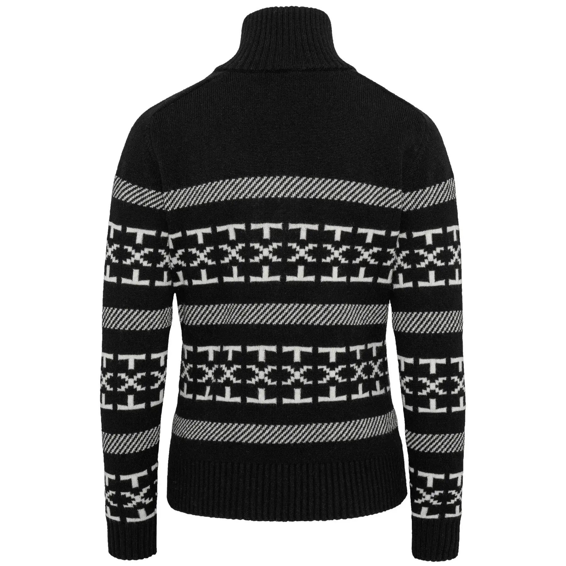 Pull 1/2 zip femme Johaug Dalsbygda Woolmix 3/5