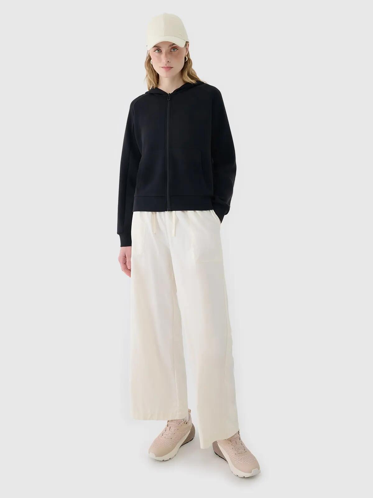BLUZA DRESOWA DAMSKA 4F ROZPINANA Z KAPTUREM M TSWSF1577 KOLOR WIELO KOLOROWY 3/7