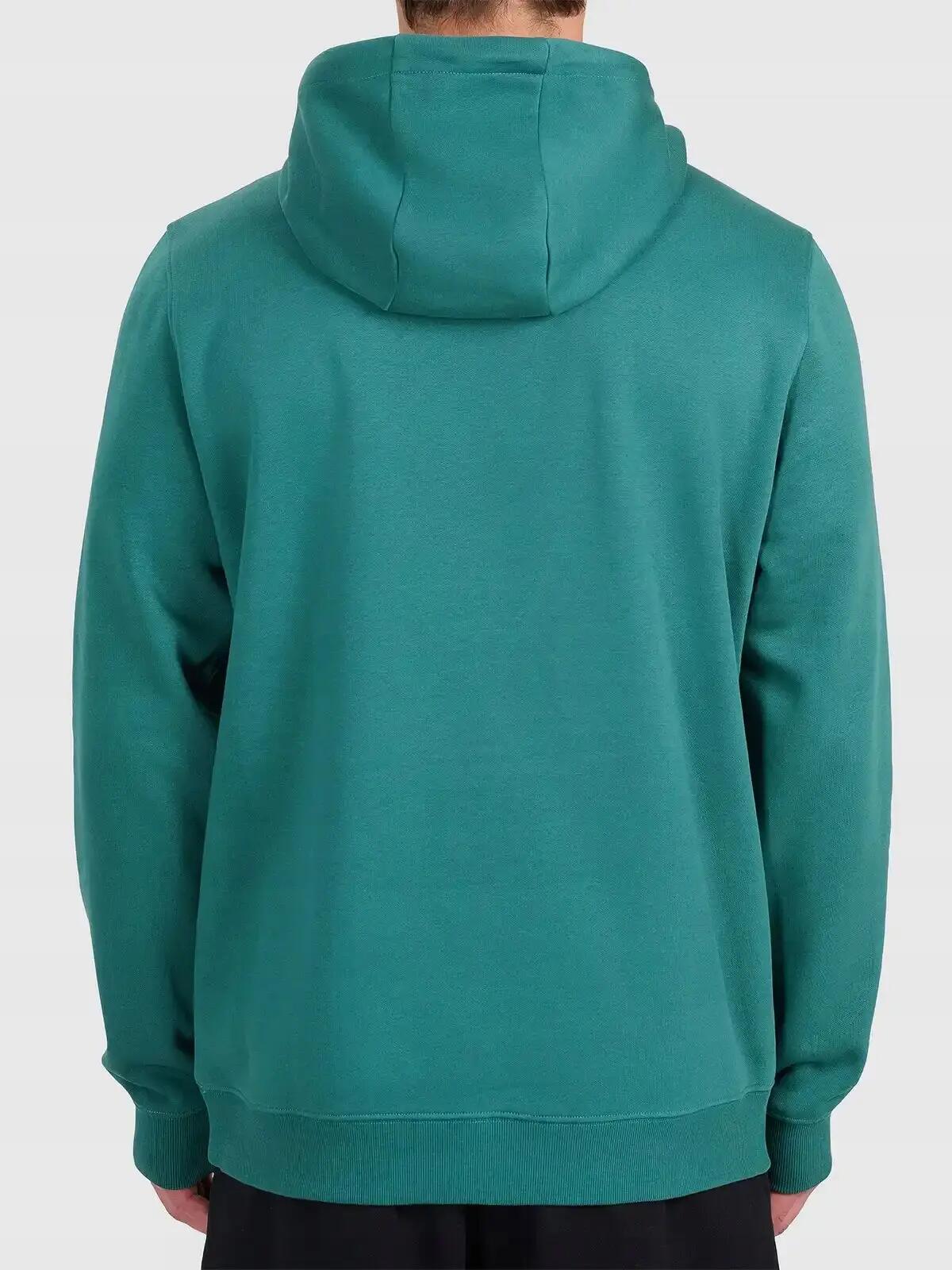 BLUZA MĘSKA DRESOWA 4F Z KAPTUREM Z NADRUKIEM S M2133  KOLOR ZIELONY 3/4