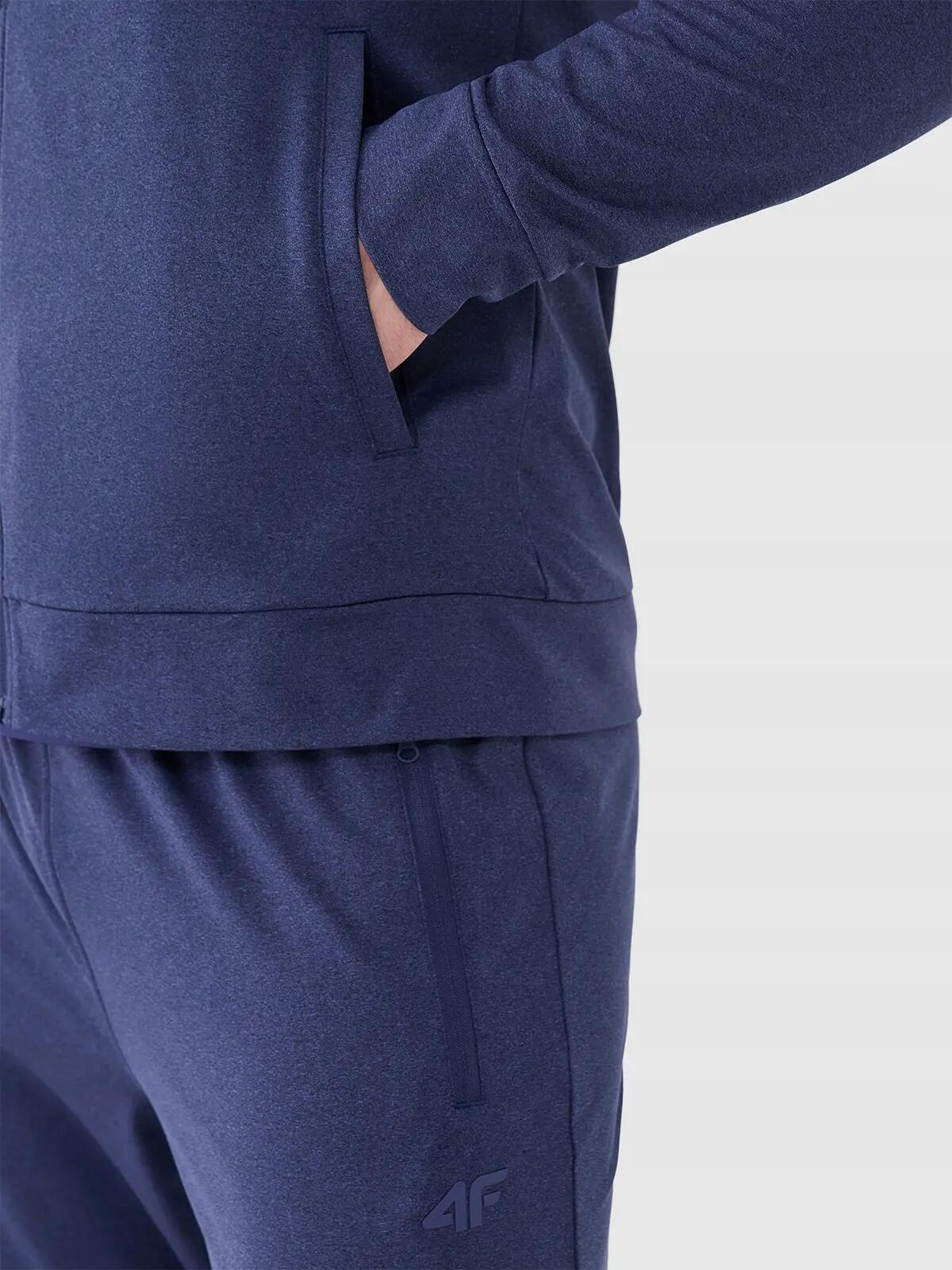 BLUZA MĘSKA 4F TRENINGOWA SZYBKOSCHNĄCA TFSWM512 KOLOR WIELO KOLOROWY 4/7
