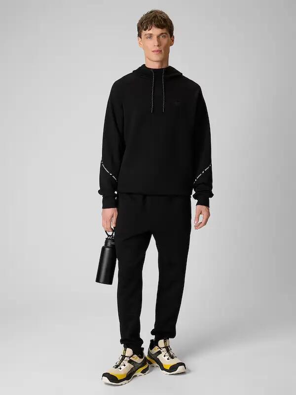 BLUZA MĘSKA 4F DRESOWA NIEROZPINANA Z KAPTUREM M M2238 KOLOR CZARNY 6/12