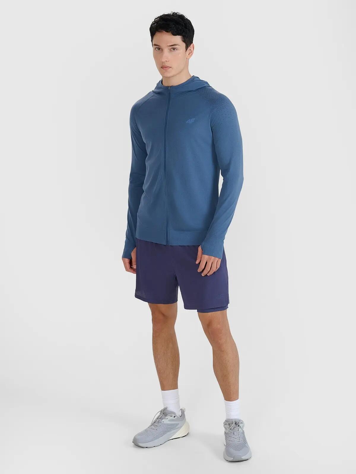 HEREN TRAININGSSHIRT 4F SNELDROGEND VOOR HARDLOPEN MULTICOLOR 6/10