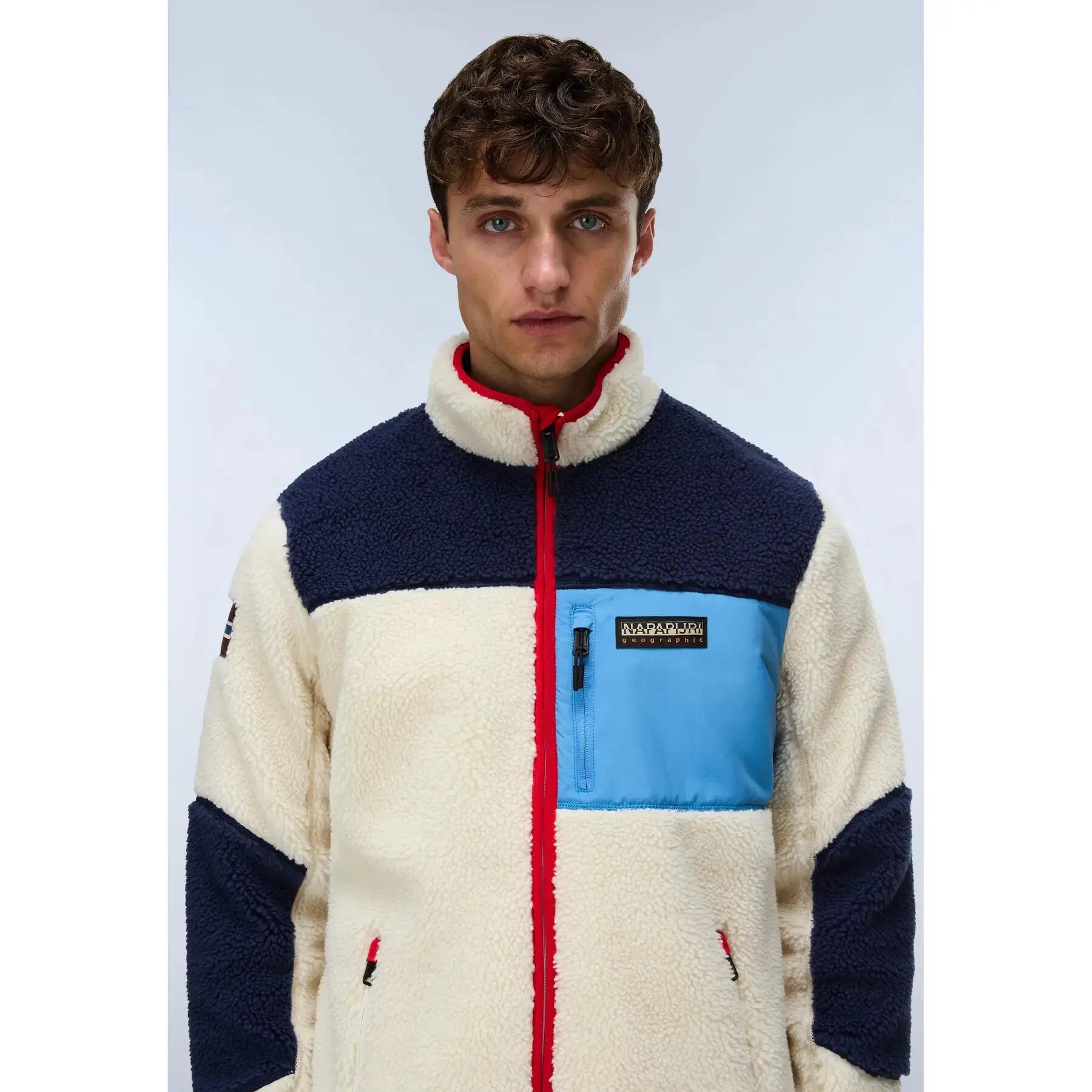 Giacca oversize da donna con zip Napapijri Yupik 6/7