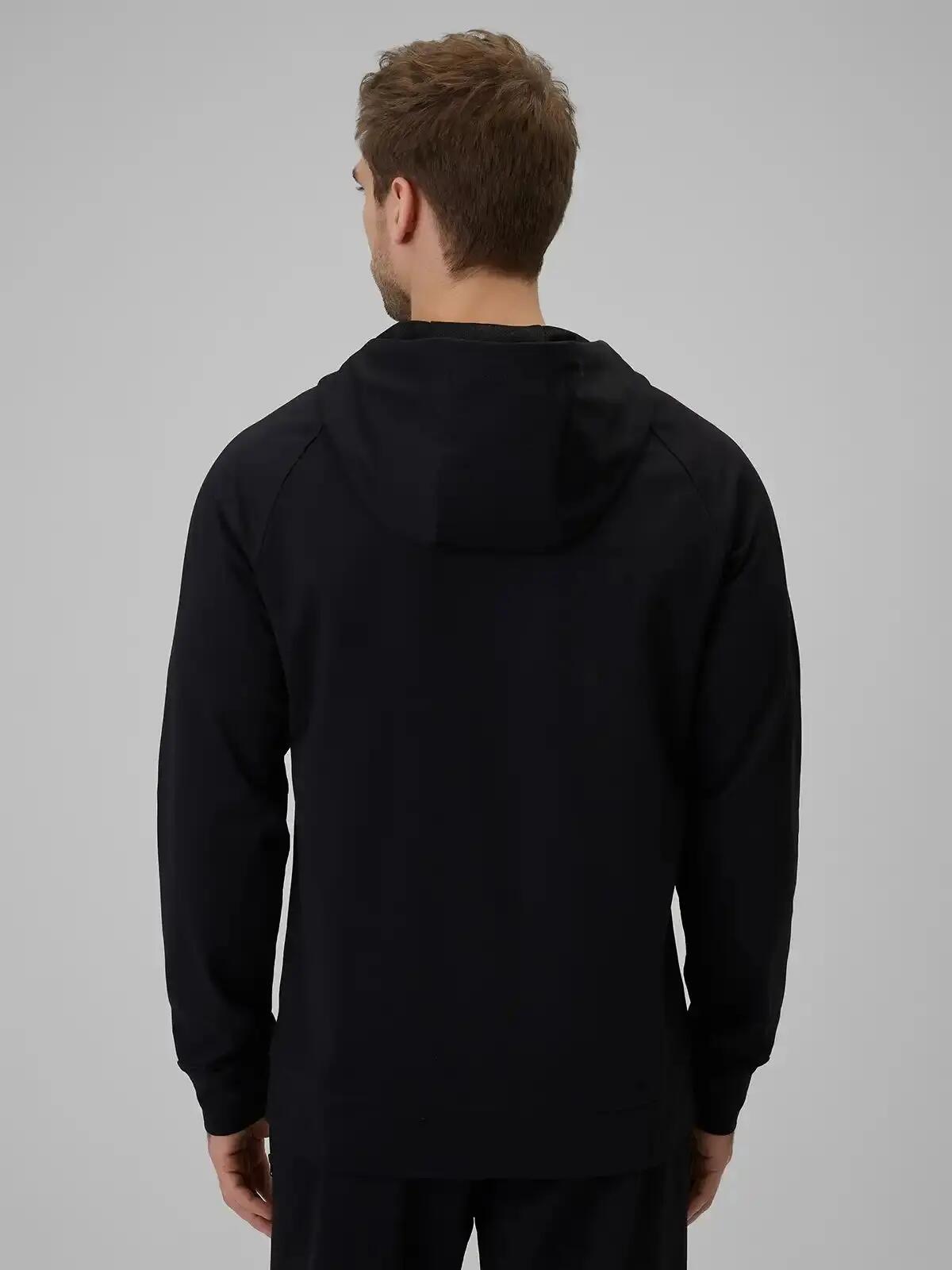 BLUZA MĘSKA SPORTOWA 4F TRENINGOWA SZYBKOSCHNĄCA M631  KOLOR CZARNY 12/12