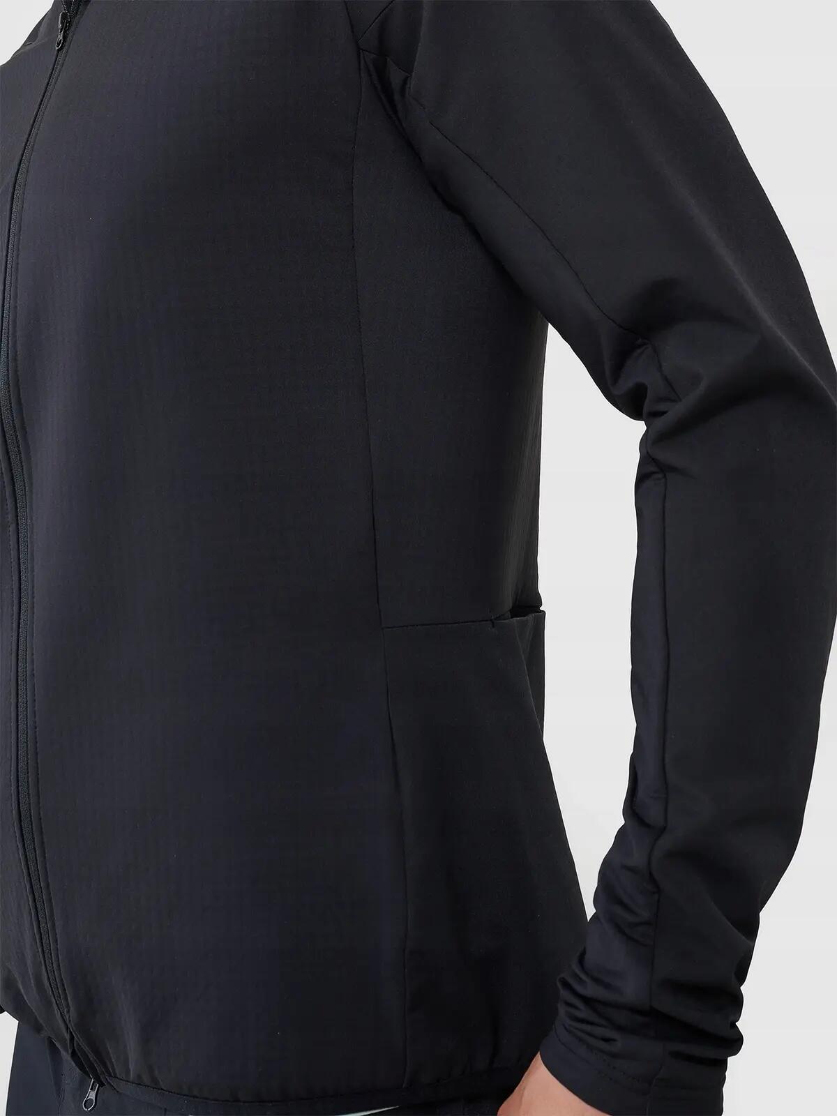 BLUZA MĘSKA TRENINGOWA 4F ROWEROWA SZYBKOSCHNĄCA TFSWM483 XL  KOLOR CZARNY 8/12