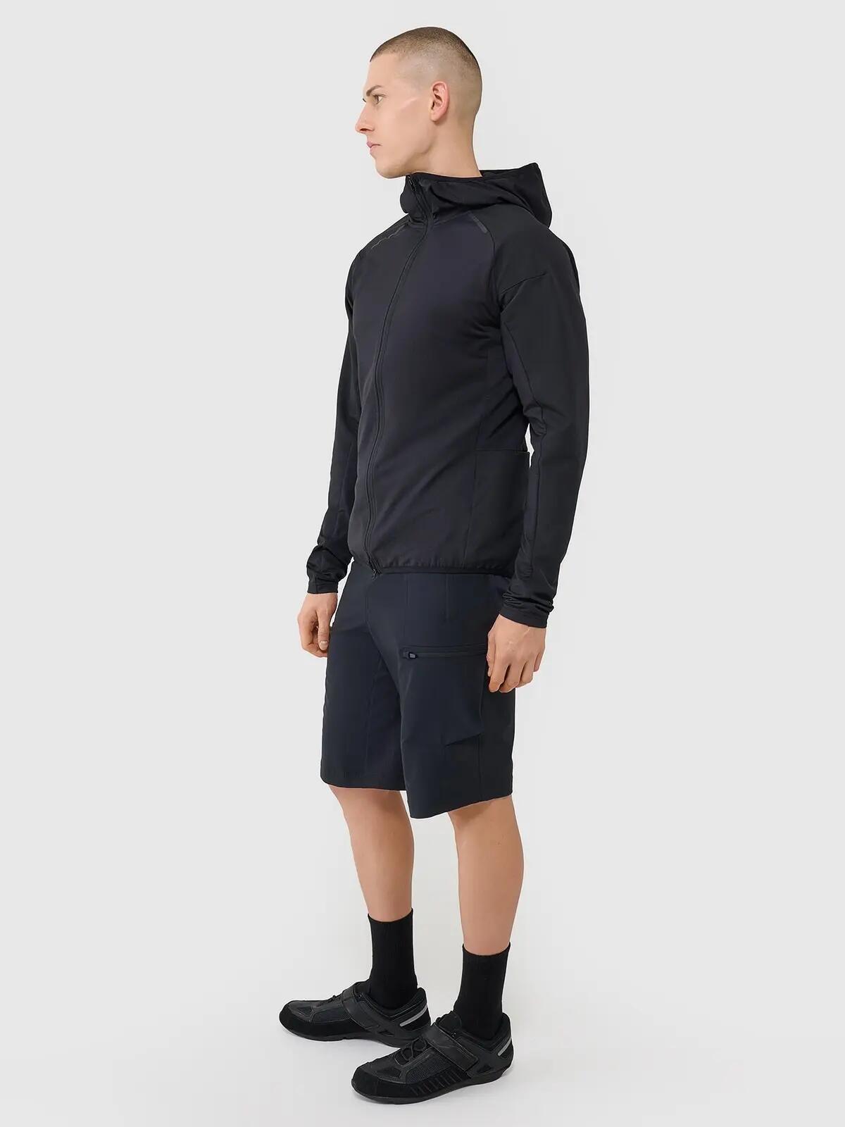 BLUZA MĘSKA TRENINGOWA 4F ROWEROWA SZYBKOSCHNĄCA TFSWM483 XL  KOLOR CZARNY 7/12