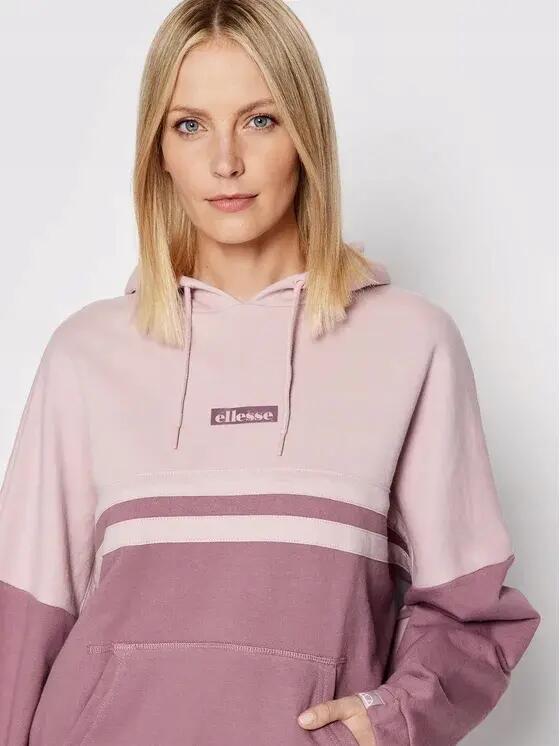 ELLESSE BLUZA DAMSKA Z KAPTUREM XXS KOLOR RÓŻOWY 4/6