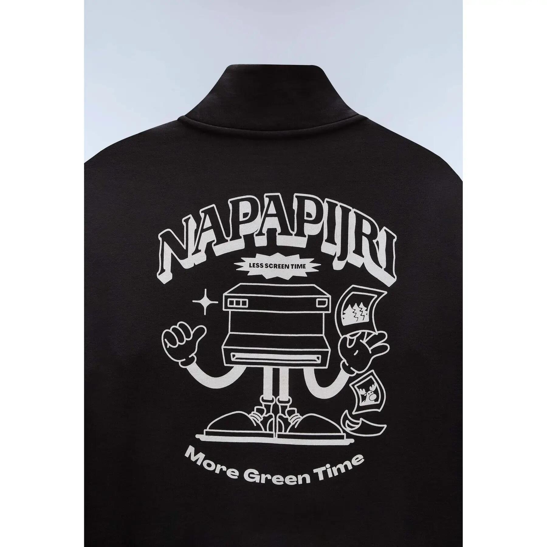 Sweatshirt 1/2 zip enfant Napapijri Tipi 3/3
