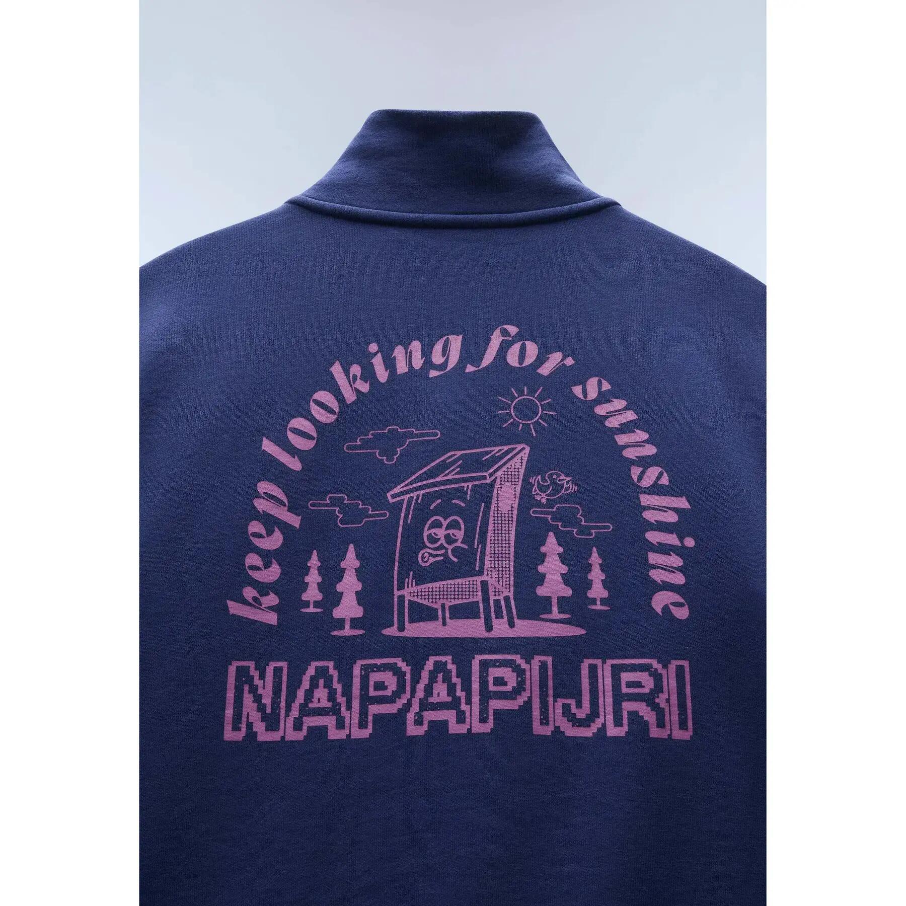 Sweatshirt 1/2 zip enfant Napapijri Tipi 6/6