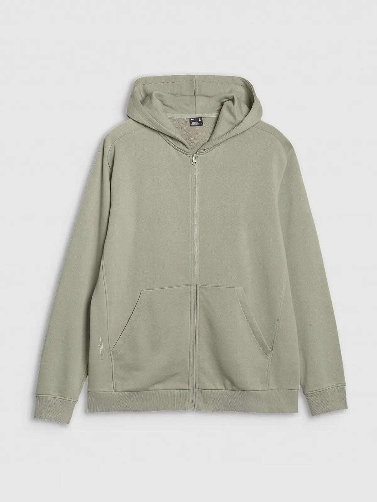 BLUZA DRESOWA MĘSKA 4F ROZPINANA Z KAPTUREM TSWSM1584 SS25 KOLOR WIELO KOLOROWY 7/9