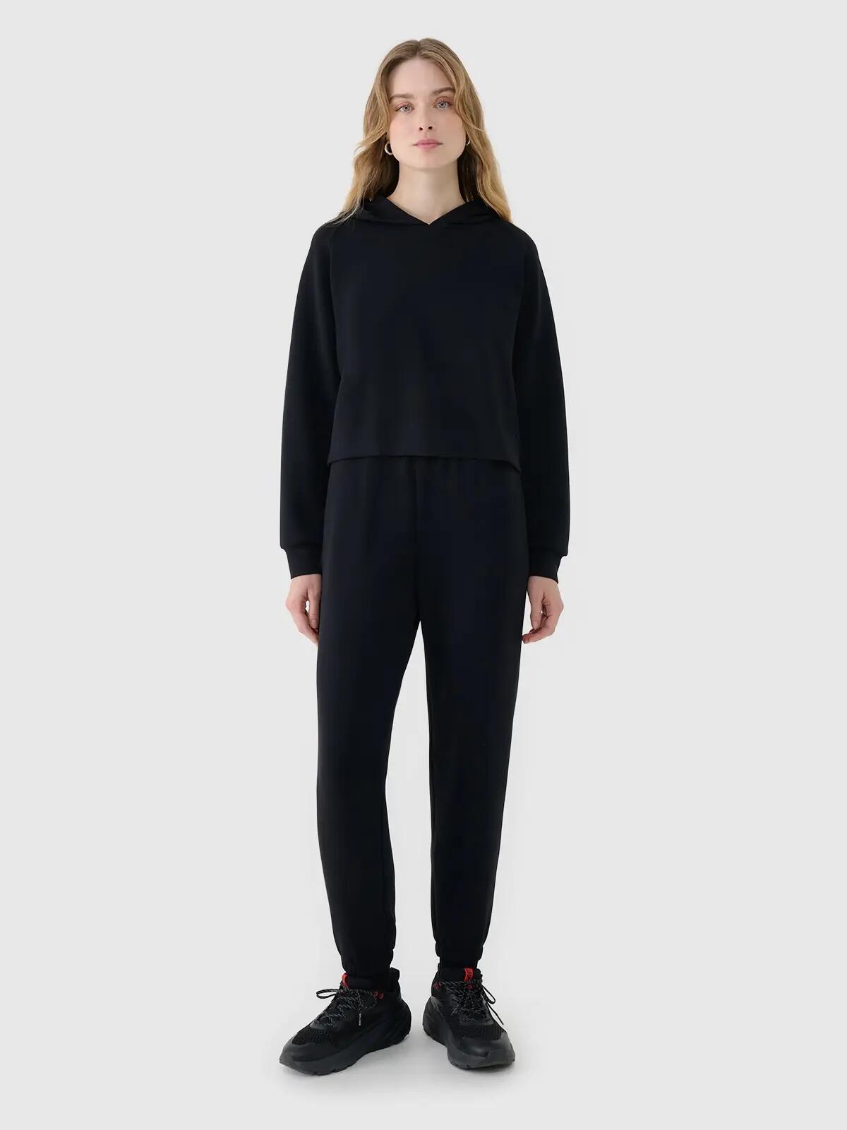 BLUZA DRESOWA DAMSKA 4F NIEROZPINANA Z KAPTUREM  KOLOR WIELOKOLOROWY 5/9