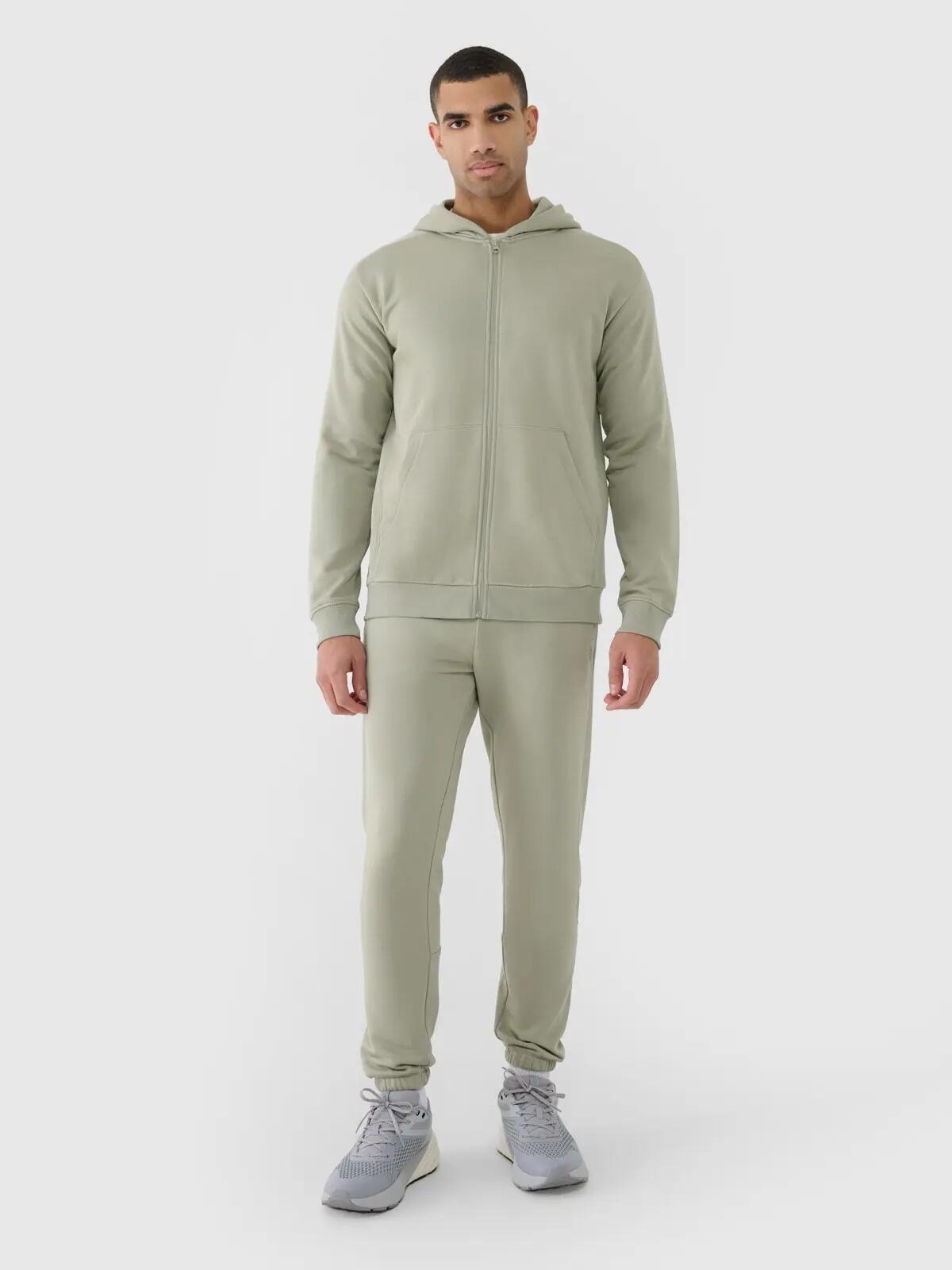 BLUZA DRESOWA MĘSKA 4F ROZPINANA Z KAPTUREM TSWSM1584 SS25 KOLOR WIELO KOLOROWY 6/9