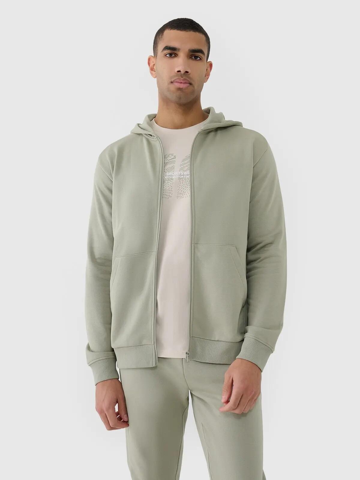 BLUZA DRESOWA MĘSKA 4F ROZPINANA Z KAPTUREM TSWSM1584 SS25 KOLOR WIELO KOLOROWY 5/9