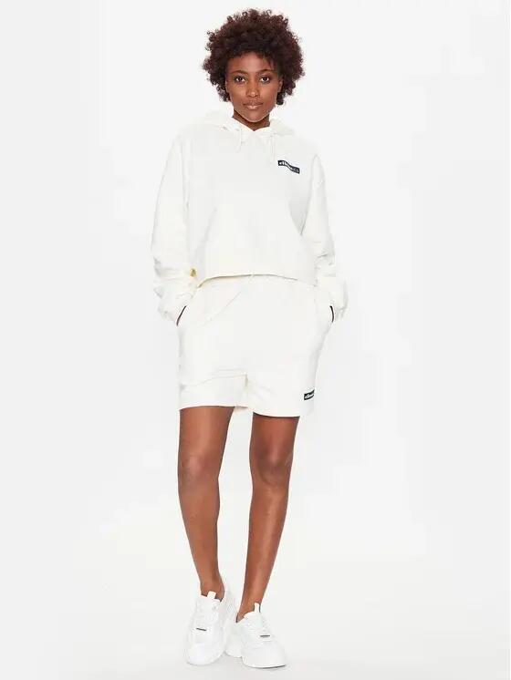 ELLESSE BLUZA DAMSKA Z KAPTUREM SPORTOWA KOLOR BIAŁY 5/6