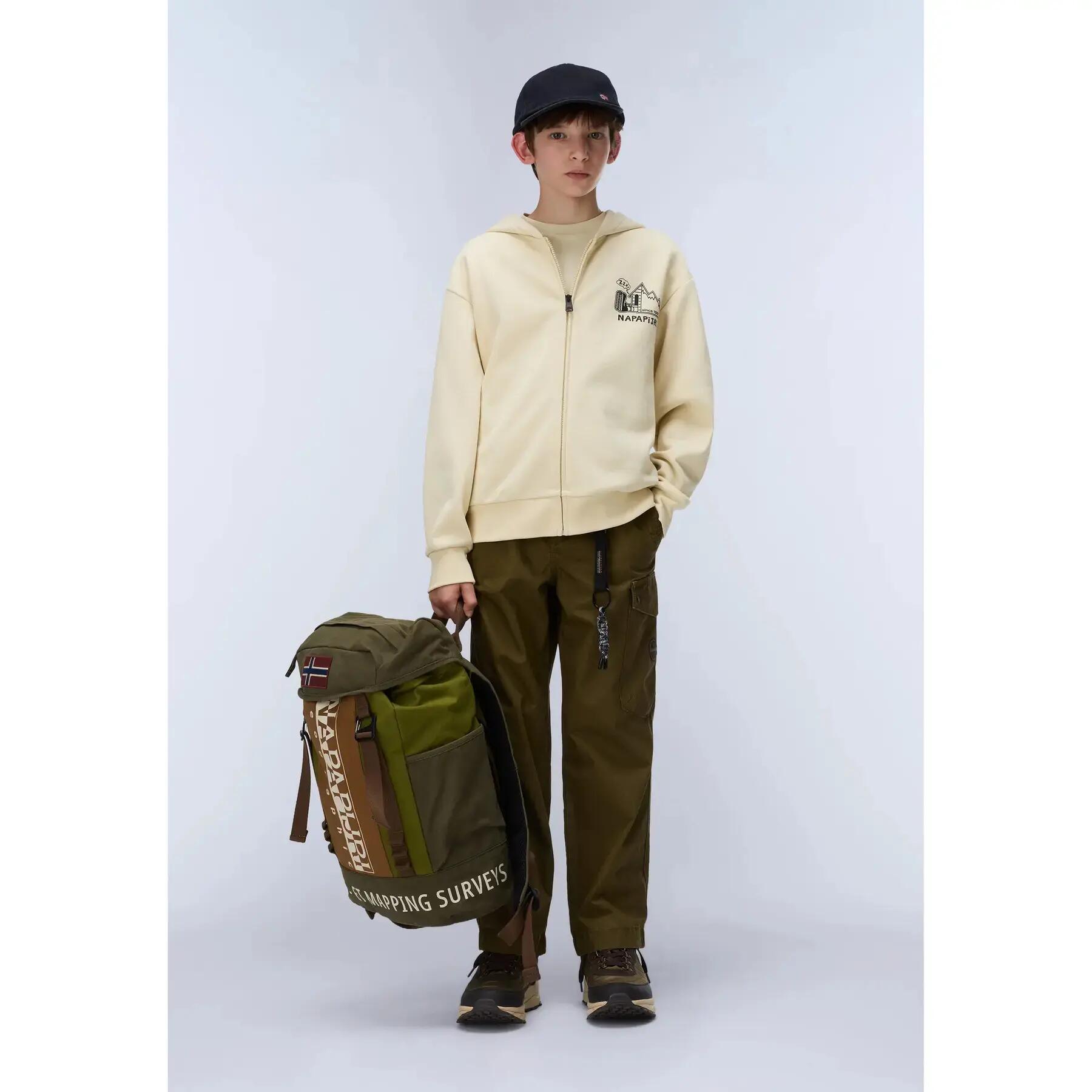 Sweatshirt à capuche zippé enfant Napapijri Acadia 4/6