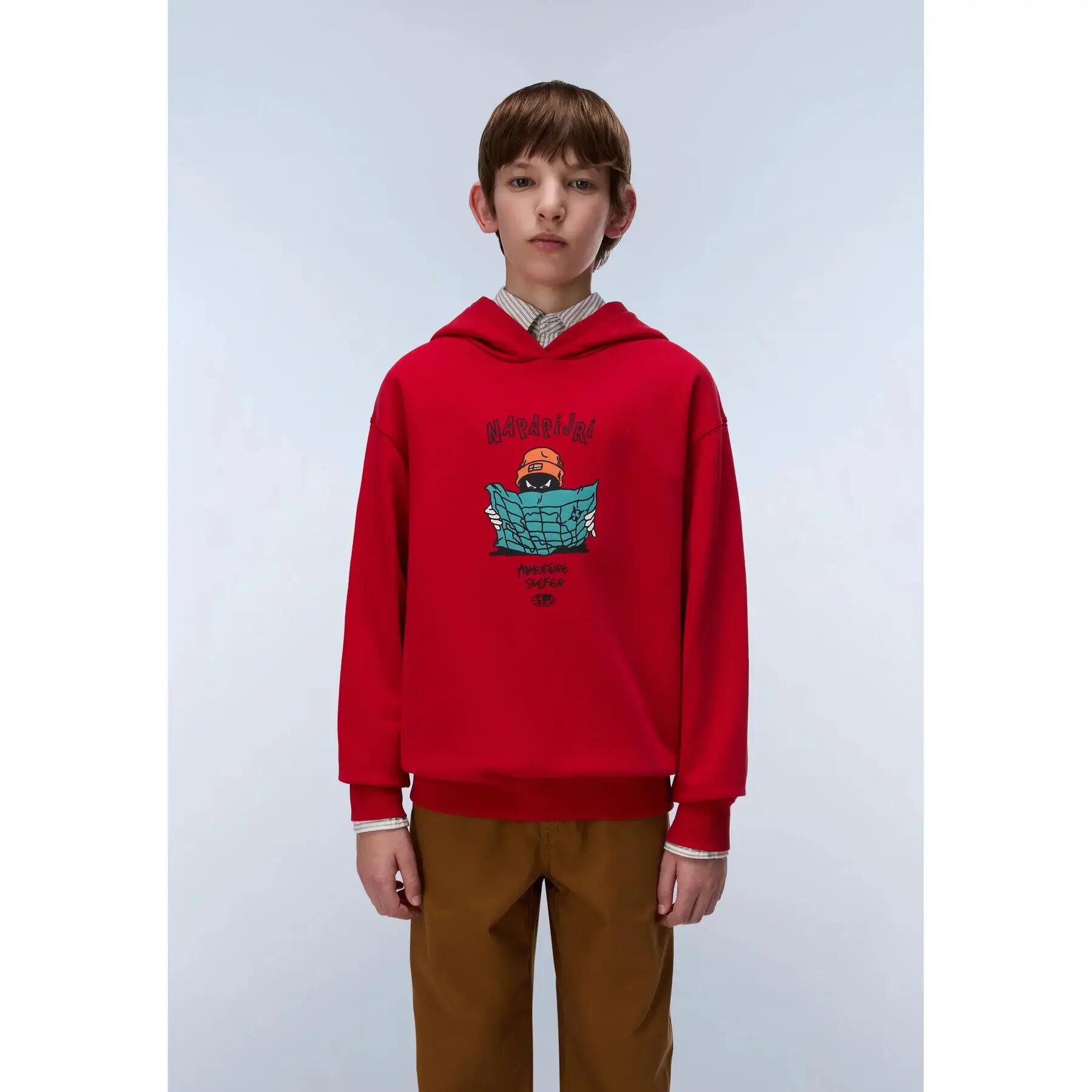 Sweatshirt à capuche enfant Napapijri Flein 3/6