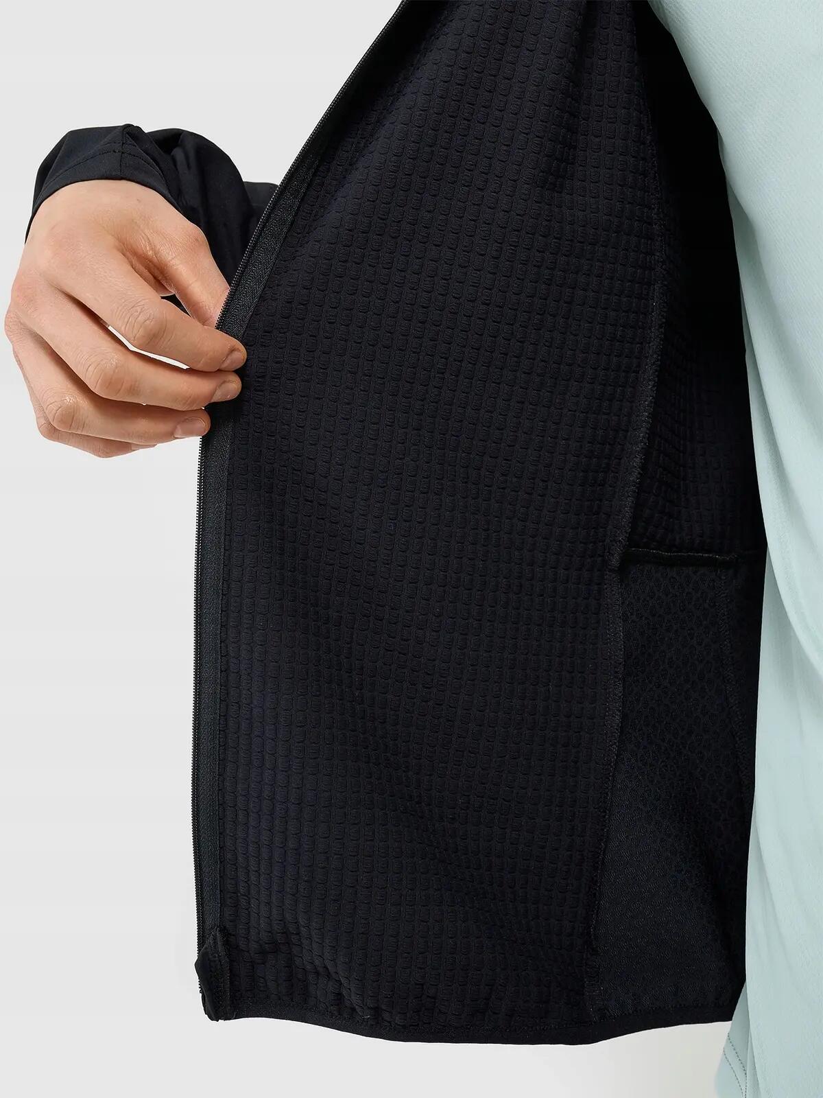 BLUZA MĘSKA TRENINGOWA 4F ROWEROWA SZYBKOSCHNĄCA TFSWM483 XL  KOLOR CZARNY 11/12