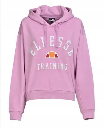 ELLESSE BLUZA DAMSKA Z KAPTUREM SPORTOWA KOLOR RÓŻOWY