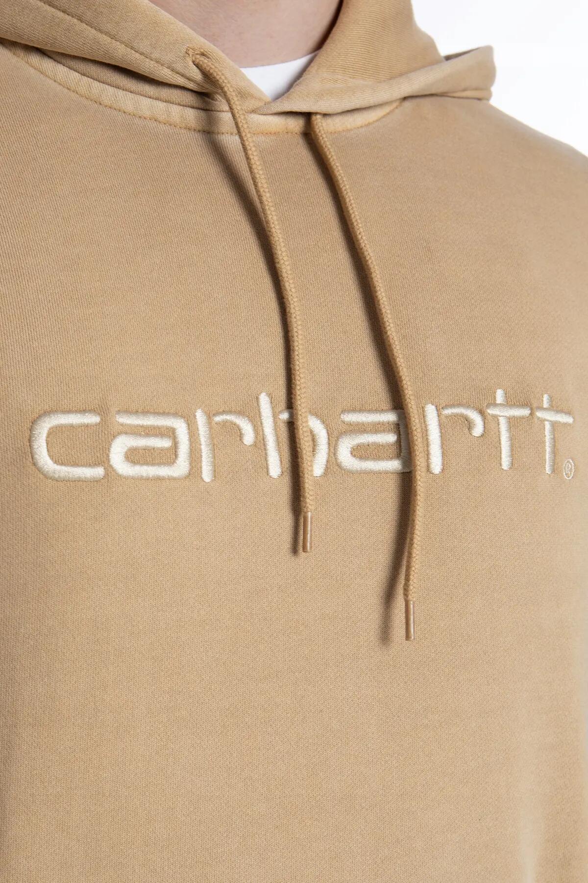 BLUZA MĘSKA Z KAPTUREM CARHARTT WIP HOODED DUSTER KOLOR BEŻOWY 3/5