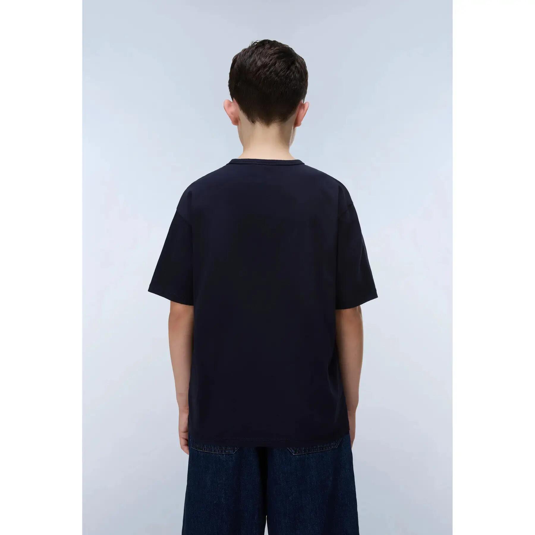 T-shirt enfant Napapijri New Box Logo 4/4