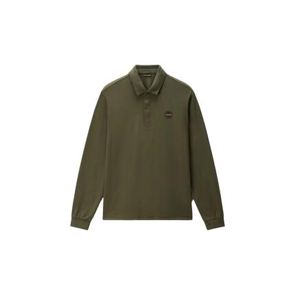 Polo manches longues Napapijri E-Badge