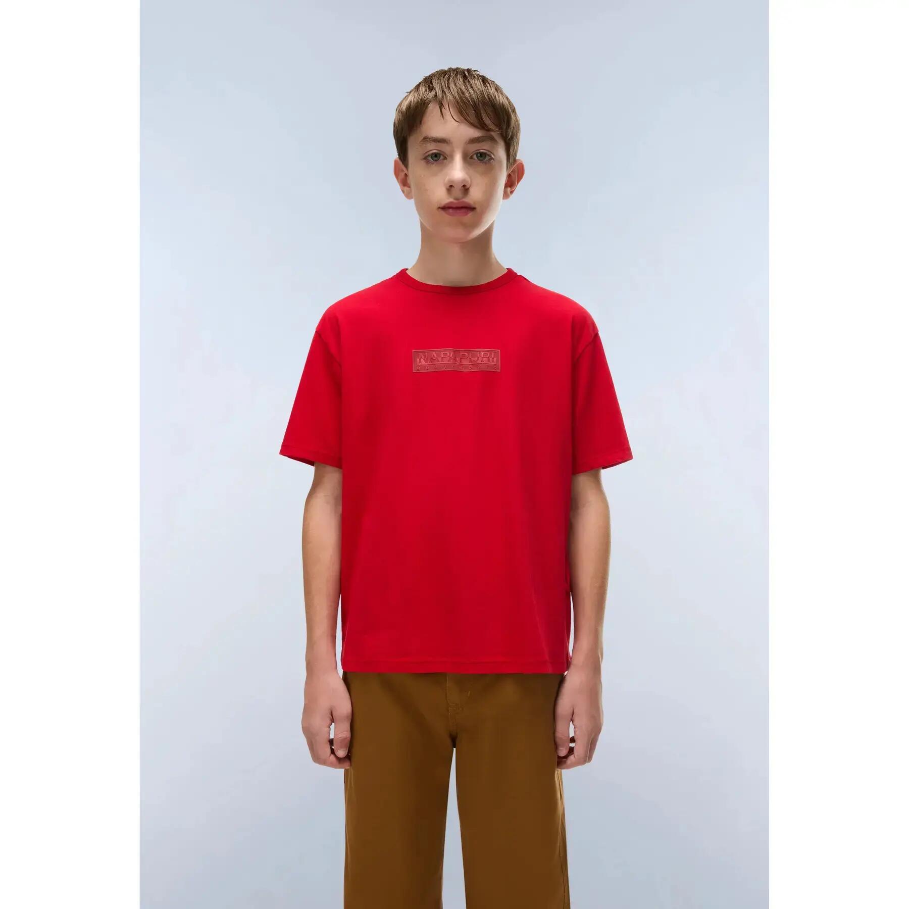 T-shirt enfant Napapijri New Box Logo 3/7