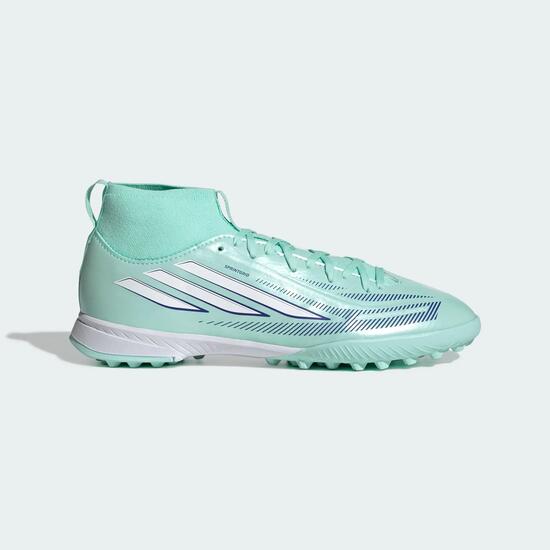 Dziecięce buty piłkarskie F50 Sparkfusion League Mid Cut na sztuczną murawę