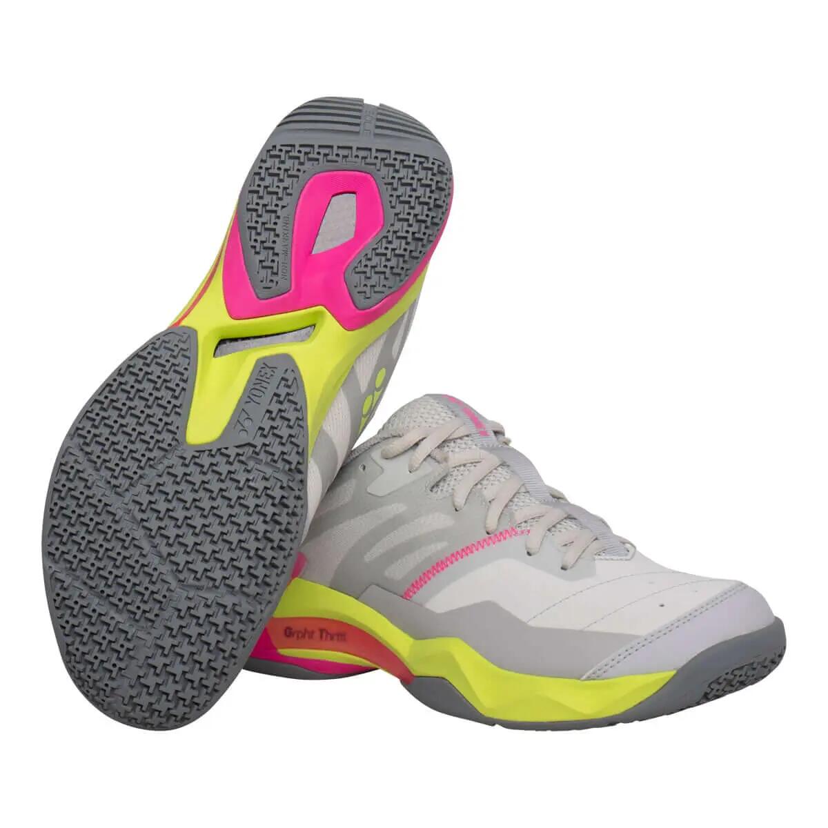 Damen Badmintonschuhe Yonex Subaxia GT Hellgrau 3/6