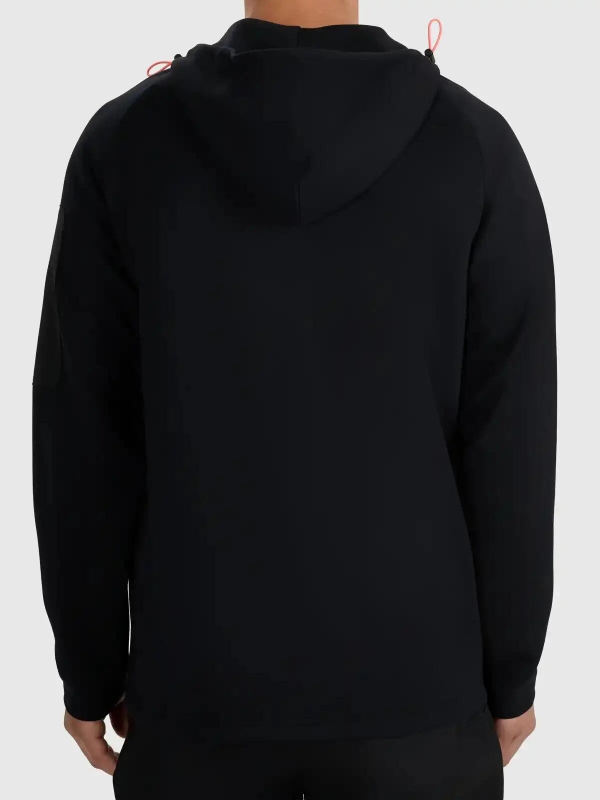 BLUZA MĘSKA ROZPINANA 4F Z KAPTUREM M2239  KOLOR CZARNY 3/5