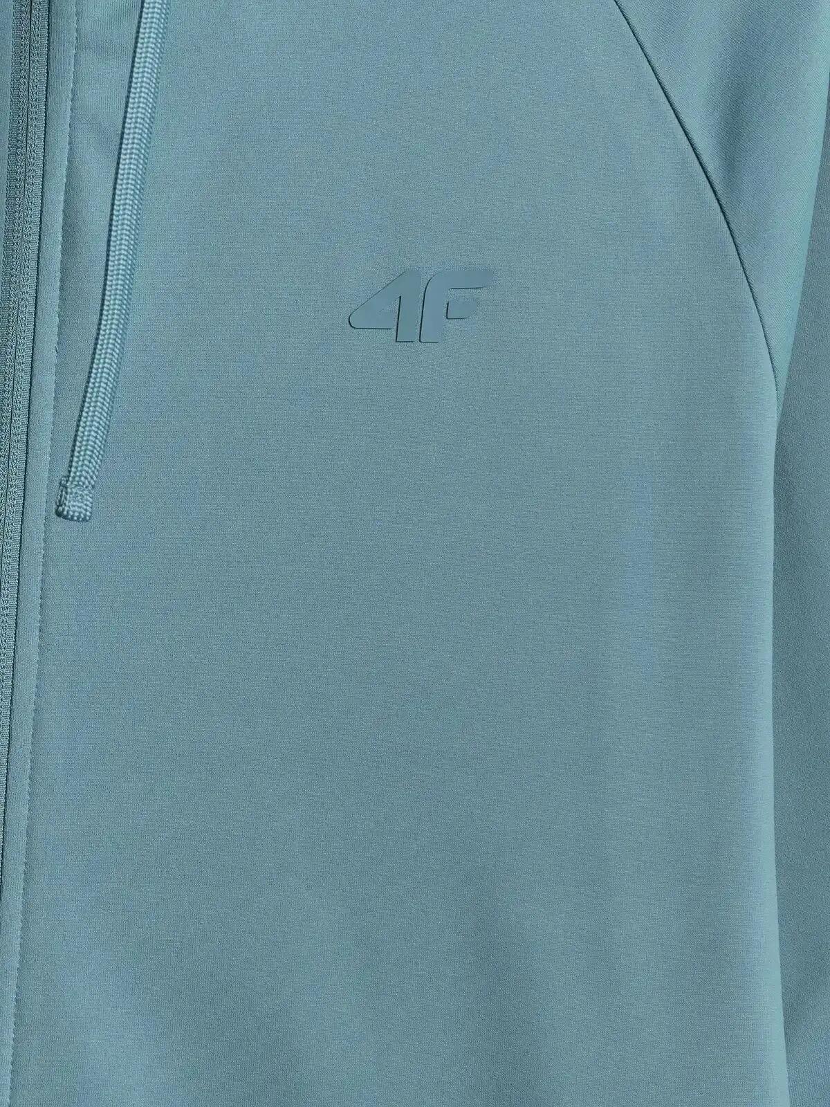 BLUZA MĘSKA SPORTOWA 4F TRENINGOWA SZYBKOSCHNĄCA M631  KOLOR NIEBIESKI 9/10