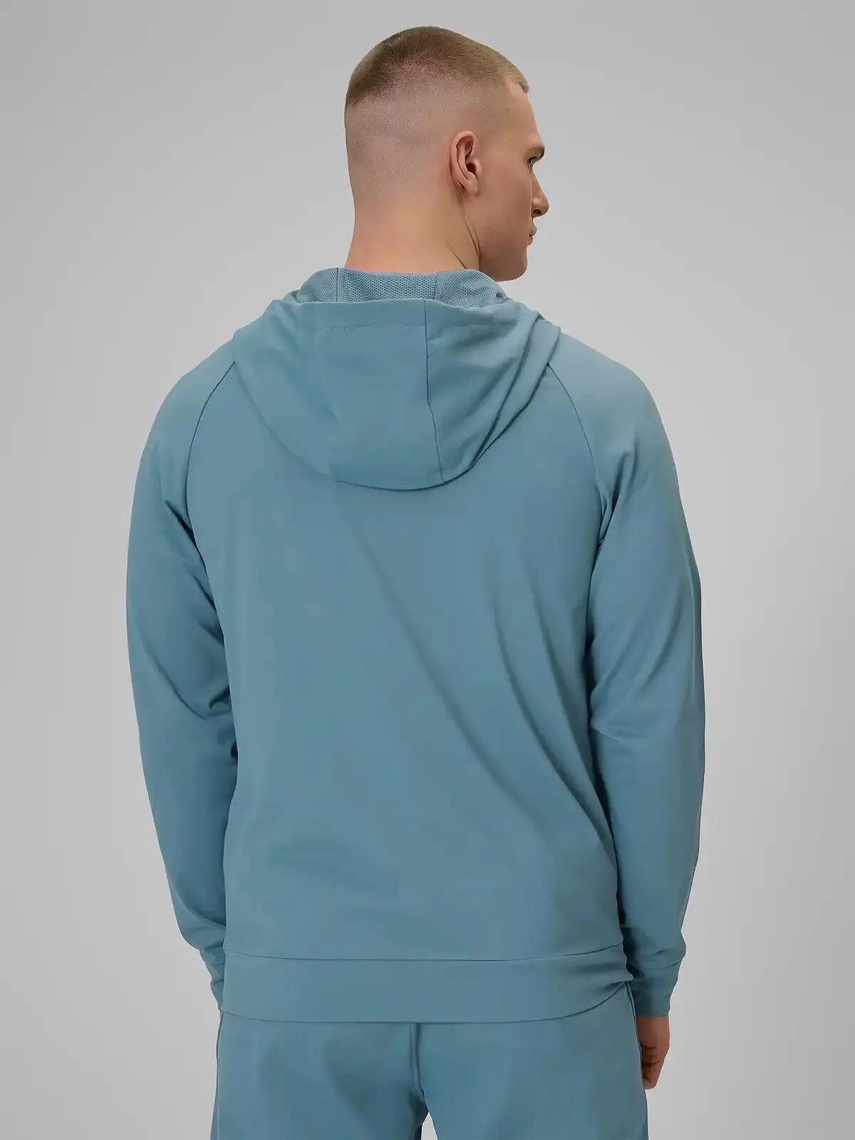 BLUZA MĘSKA SPORTOWA 4F TRENINGOWA SZYBKOSCHNĄCA M631  KOLOR NIEBIESKI 7/10