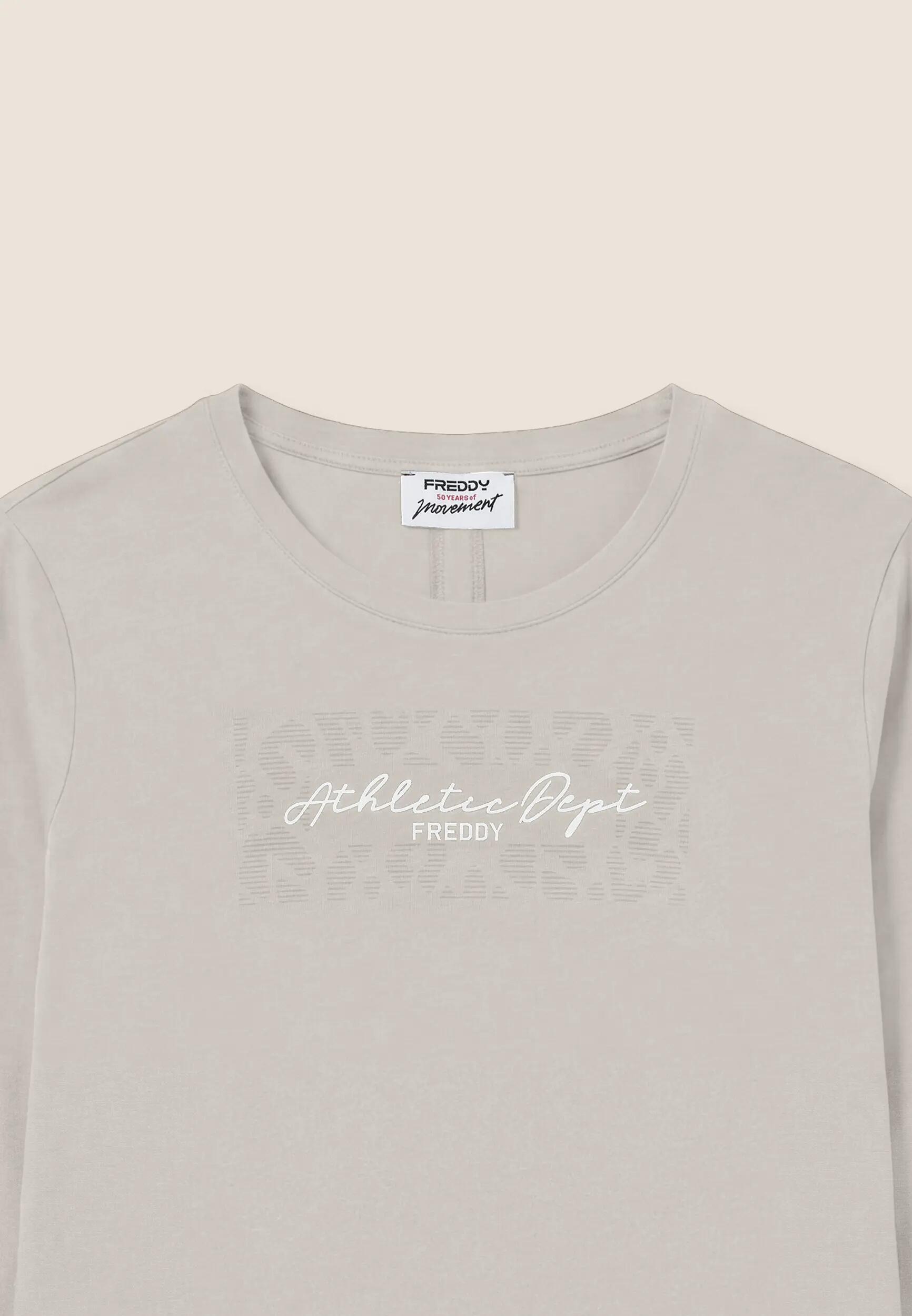 Camiseta de manga larga para mujer con detalle de abertura en la parte posterior 3/3