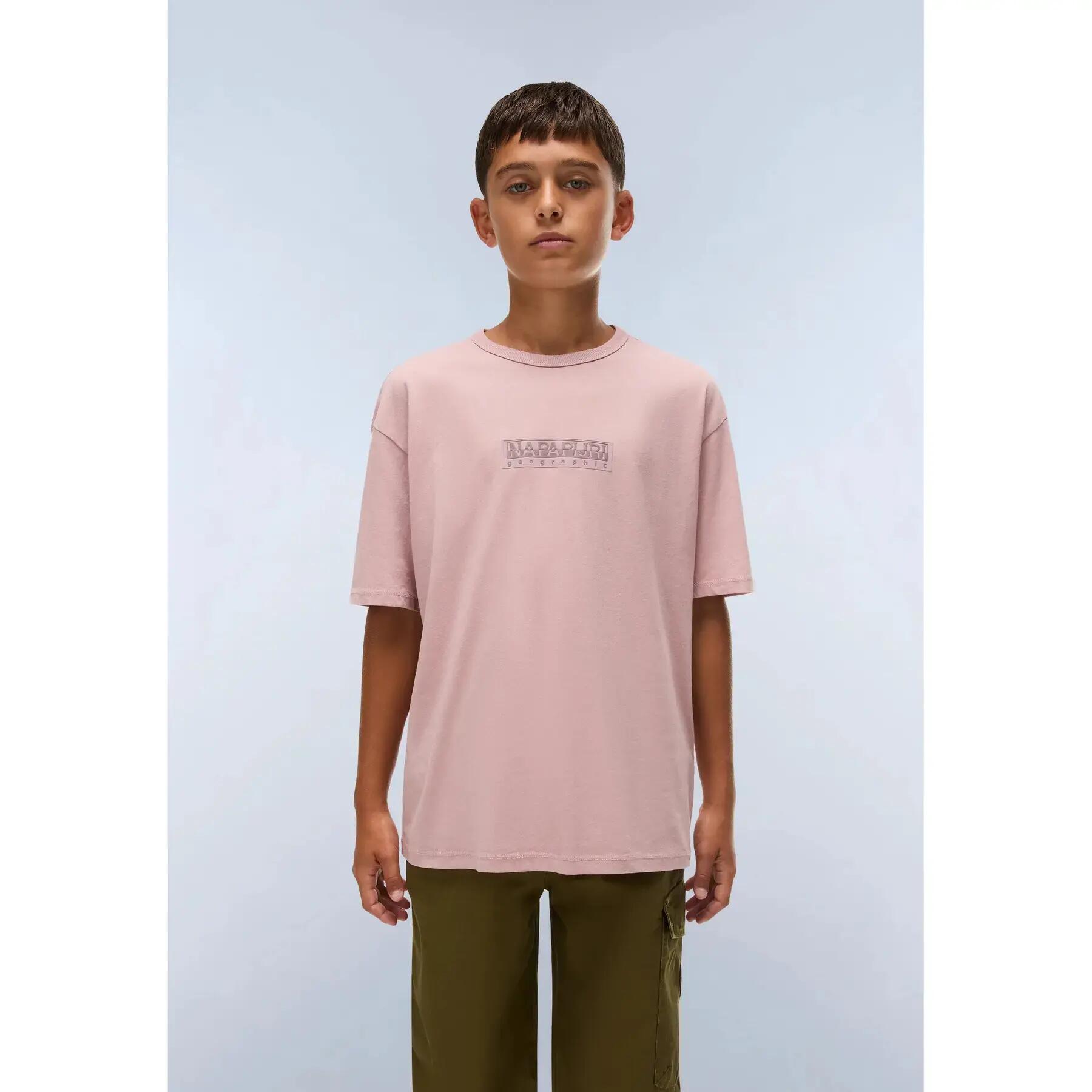 T-shirt enfant Napapijri New Box Logo 3/7